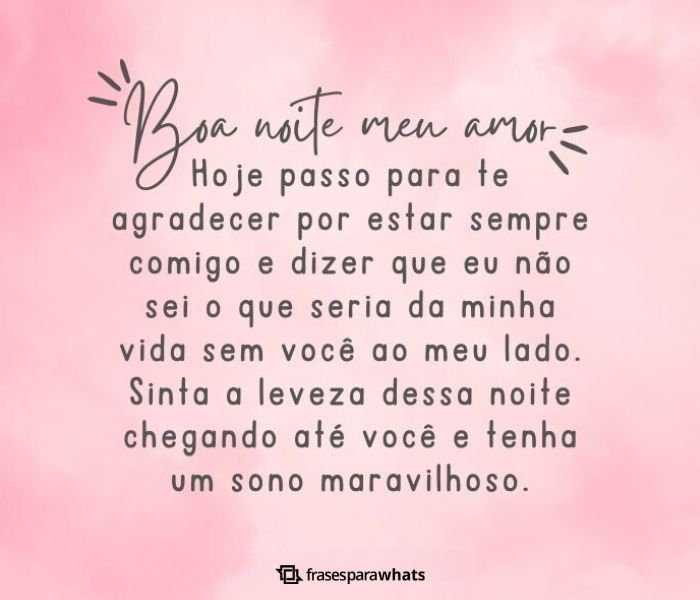 Frases de Boa Noite, Amor +97 Opções Românticas para Desejar Bons Sonhos