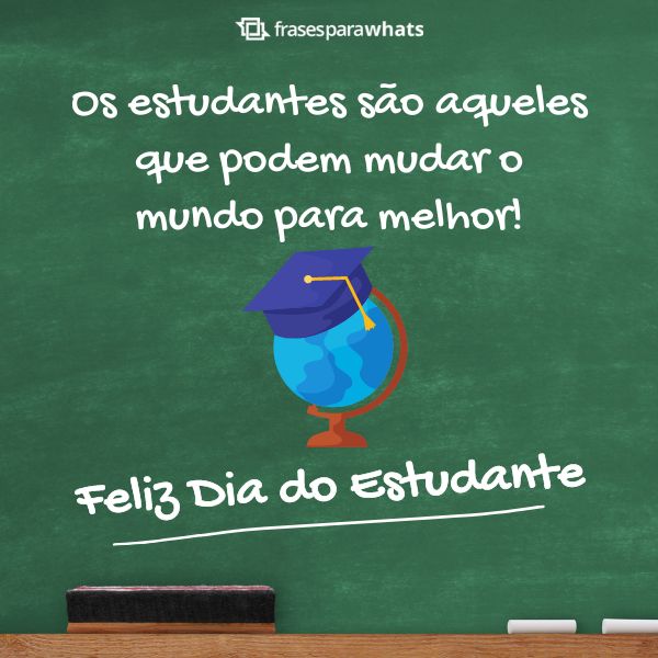 Frases do Dia do Estudante repleta de Motivação