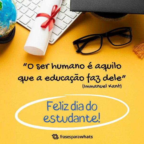 Frases do Dia do Estudante repleta de Motivação