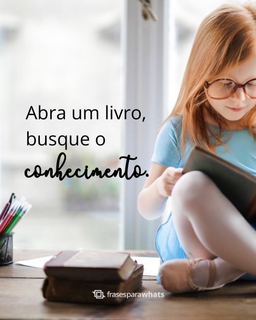 Frases sobre Leitura mostrando a importante de ler e aprender