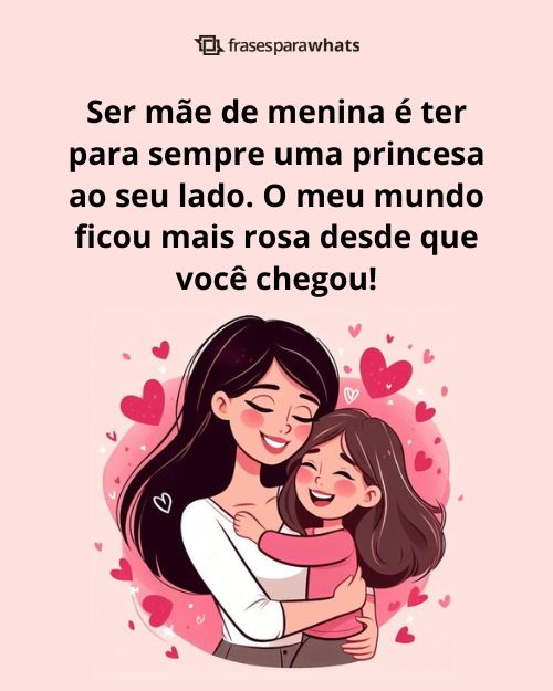 Frases para Status de Filha +65 Opções Fofas para Compartilhar com a sua Filhota