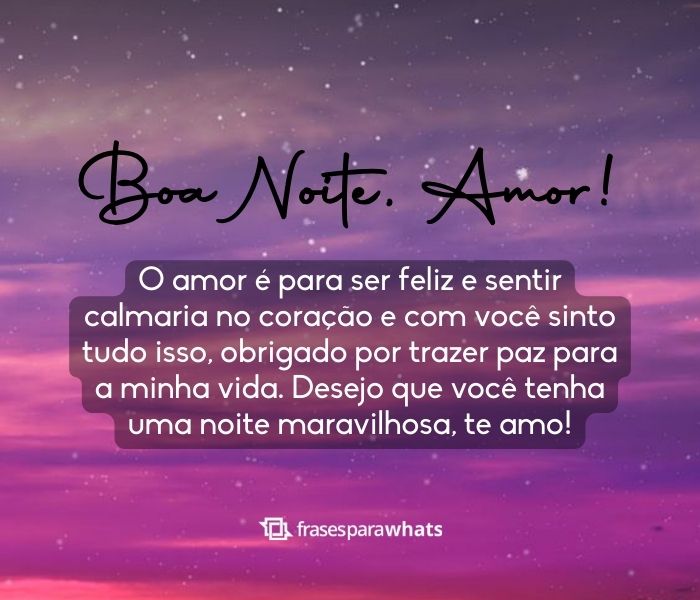 Frases de Boa Noite, Amor +97 Opções Românticas para Desejar Bons Sonhos