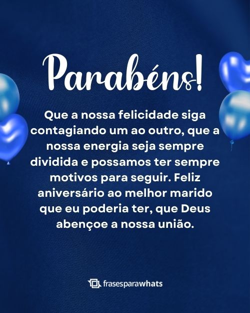 Mensagem de Aniversário para Marido +117 Opções de Felicitação Para o seu Amor