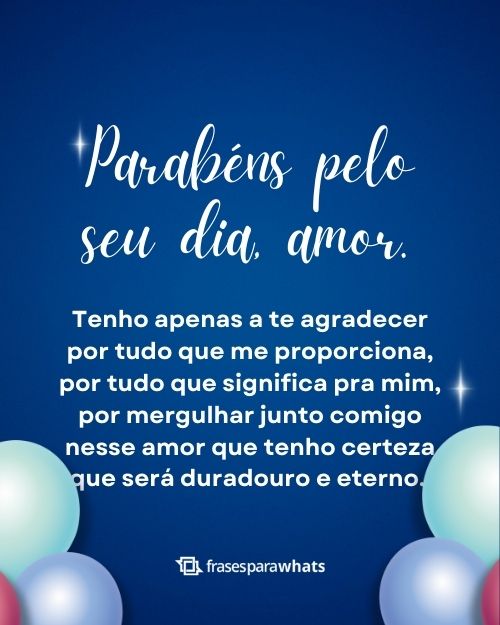 Mensagem de Aniversário para Marido +117 Opções de Felicitação Para o seu Amor