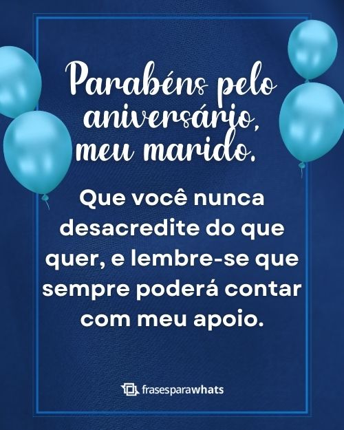 Mensagem de Aniversário para Marido +117 Opções de Felicitação Para o seu Amor