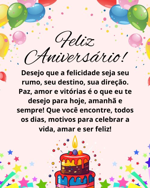 107 Mensagens de Feliz Aniversário para compartilhar Felicitações