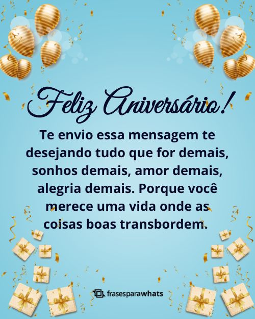 107 Mensagens de Feliz Aniversário para compartilhar Felicitações